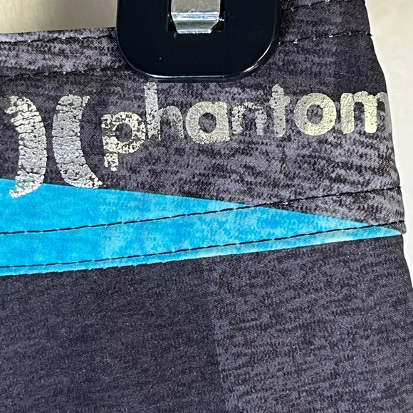 Hurley Phantom Boys Board Shorts Black, Green, Pink, Blue and Yellow Size 12 - Picture 7 of 12